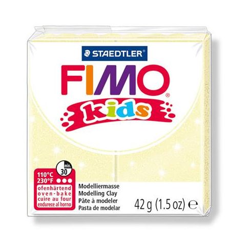 Staedtler FIMO Kids Égethető gyurma 42 g - Gyöngyház sárga