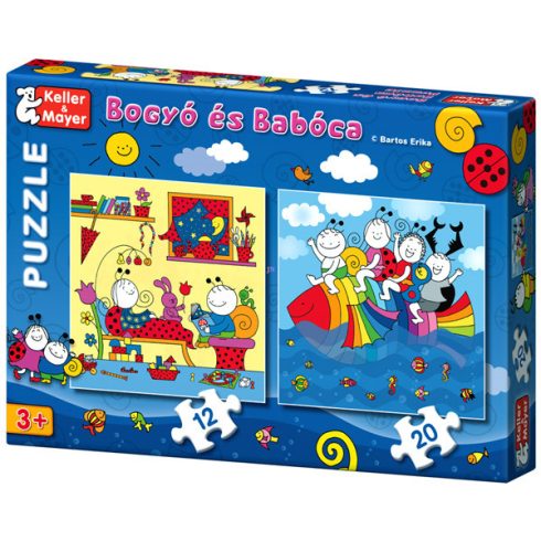 Keller & Mayer Bogyó és Babóca - 12 és 20 db-os puzzle