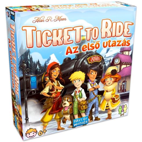 Ticket To Ride: Az első utazás társasjáték