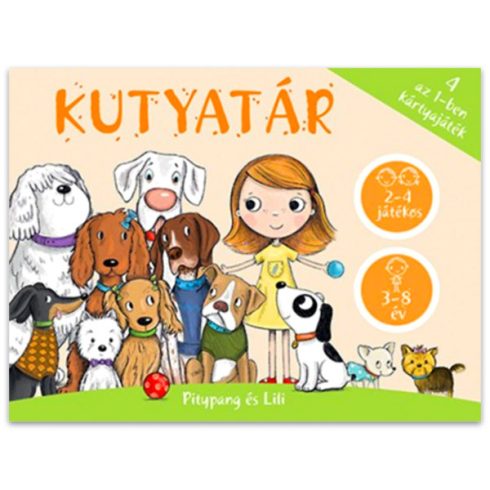 Pagony Kutyatár 4 az 1-ben kártyajáték