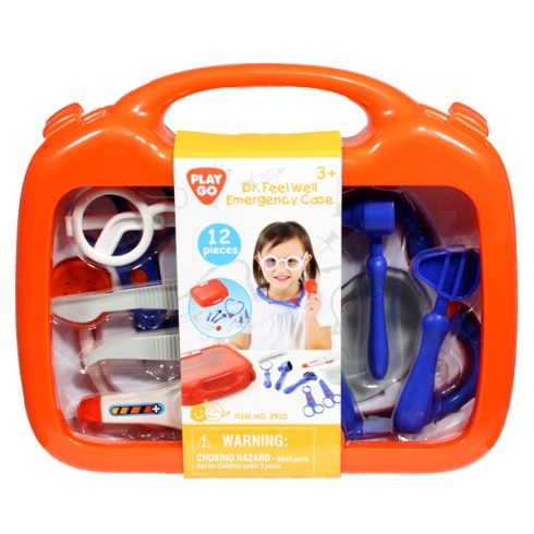 Playgo Toys 2930 Doktor táska - 12 darabos