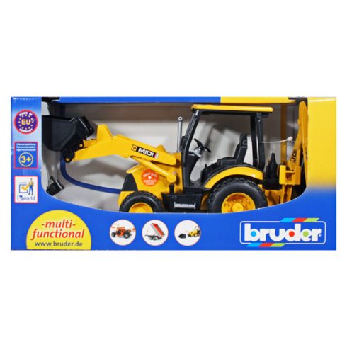 Bruder: JCB MIDI CX markolós traktor - 35 cm