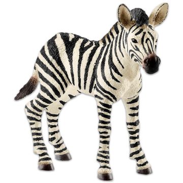 Schleich: zebra csikó figura