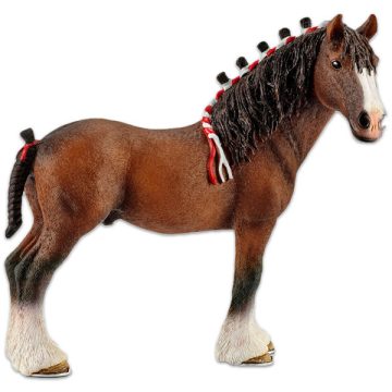 Schleich 13808 clydesdale ló figura