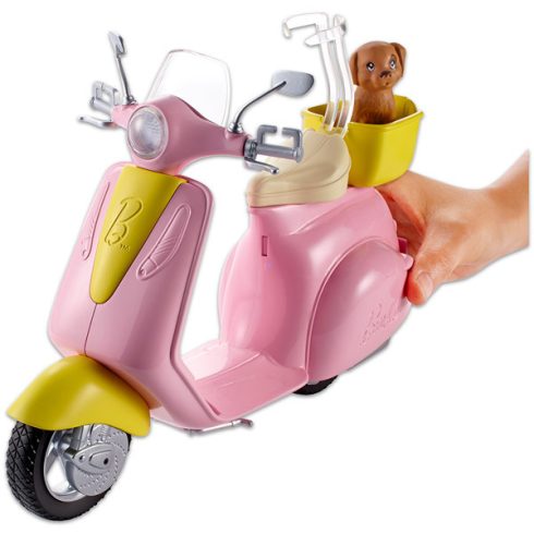 Mattel Barbie: Moped kiskutyával