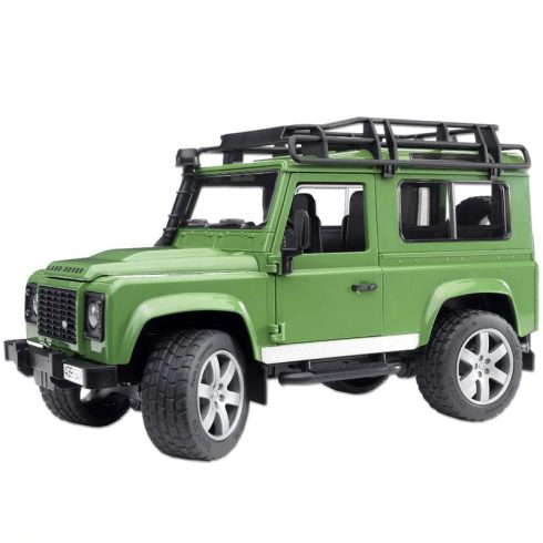 Bruder Land Rover Defender kombi játékautó - Zöld