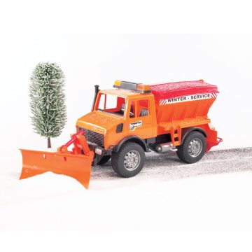   Bruder 02572B Mercedes-Benz Unimog hókotró autó 1:16 - 48 cm