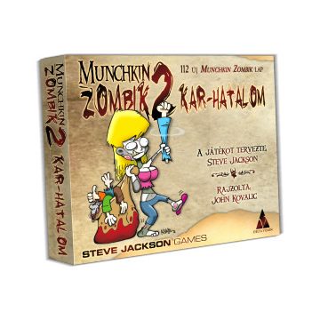   Steve Jackson Games Munchkin Zombik 2 - Kar-hatalom stratégiai játék kiegészítő