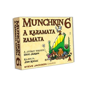   Steve Jackson Games Munchkin 6 - A kazamata zamata stratégiai társasjáték kiegészítő