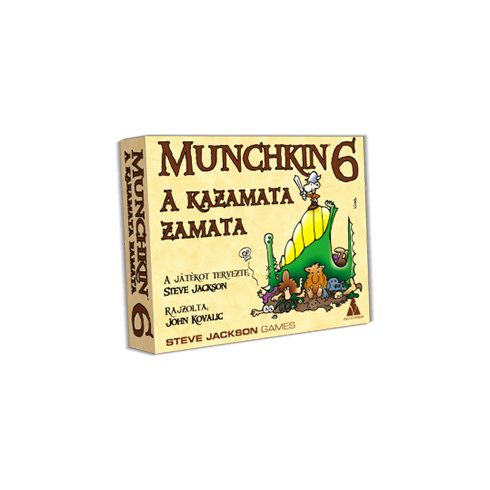 Steve Jackson Games Munchkin 6 - A kazamata zamata stratégiai társasjáték kiegészítő