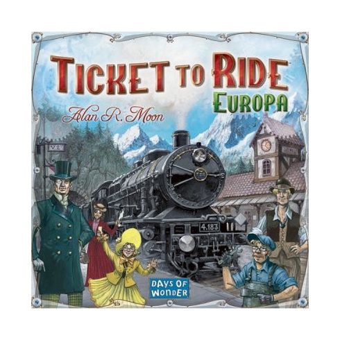 Ticket to Ride Európa stratégiai játék