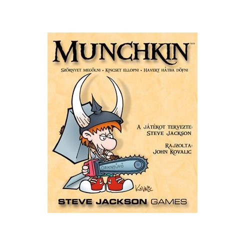 Munchkin alapjáték kártyás társasjáték