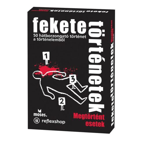 Fekete Történetek - Megtörtént esetek társasjáték