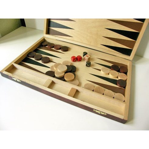 Hot Games Backgammon fa (46x30cm)