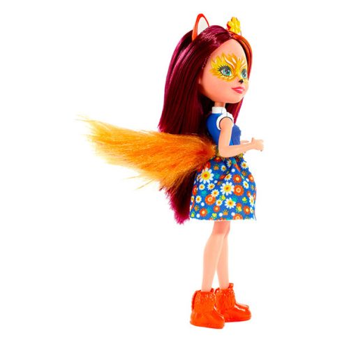 Mattel Enchantimals: Felicity Fox figura kék felsőben