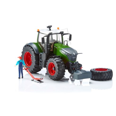 Bruder Fendt 1050 Vario szerelővel és garázs berendezéssel