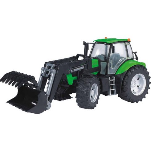 Bruder Deutz Agrotron X720 markolós traktor Zöld