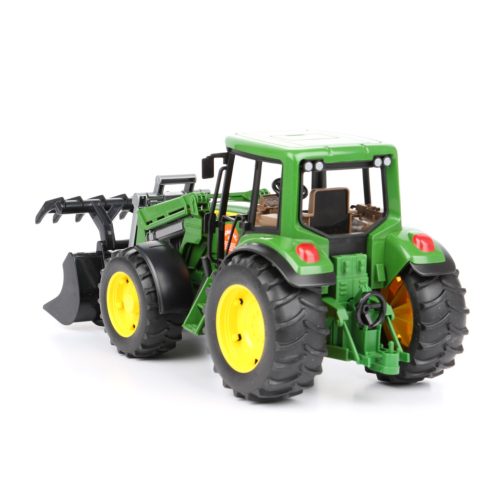 Bruder John Deere 6920 traktor homlokrakodóval (1:16)