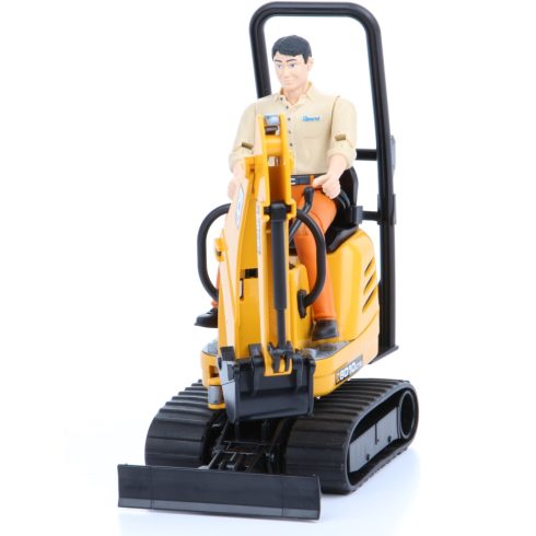 Bruder Bworld JCB 8010 CTS Micro markoló munkással (1:16)