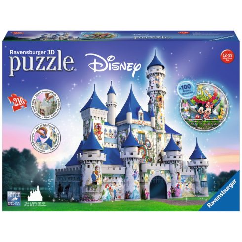 Ravensburger Disney Kastély 216 darabos 3D Puzzle