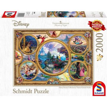   Schmidt Spiele Disney Dreams Gyűjtemény - 2000 darabos puzzle