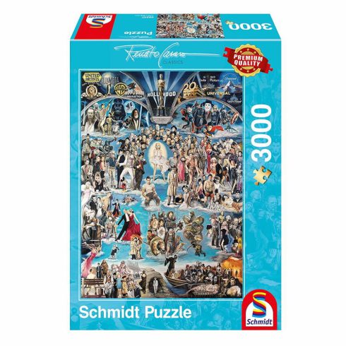 Schmidt Spiele Hollywood XXL - 3000 darabos festmény puzzle