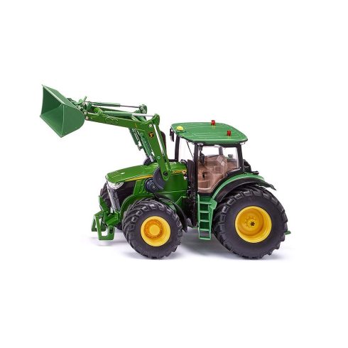 Siku Távirányítós John Deere 7310R Homokrakodóval és Bluetooth appal (1:32) - Zöld