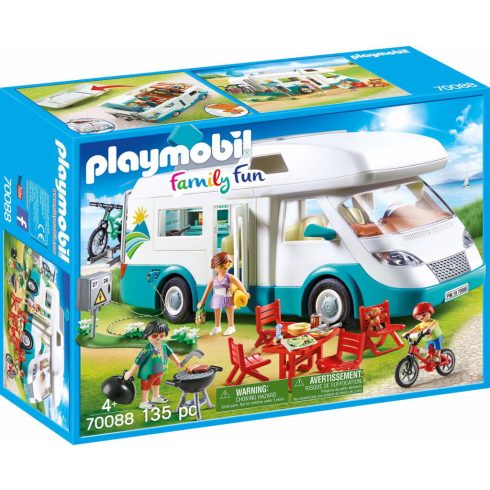 Playmobil 70088 Családi lakókocsis kempingezés