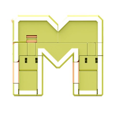 Guangdong Morphers betűk: M - Elefánt figura