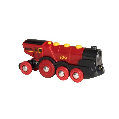 BRIO World Nagy mozdony - Piros