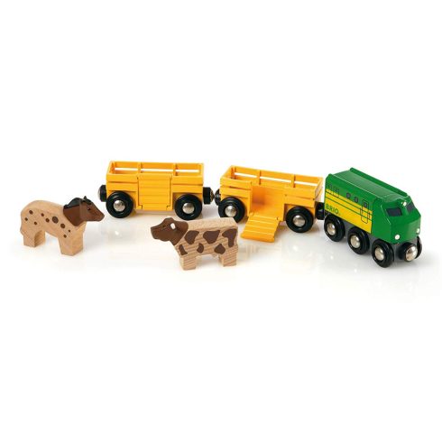 BRIO World Farm vonat szett