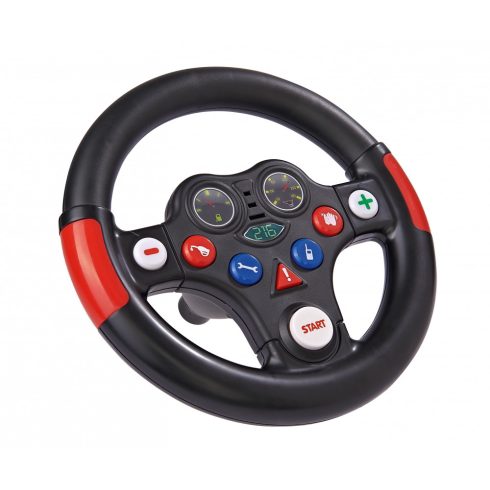 Big Racing Kormány hanggal Bobby autókhoz- Színes