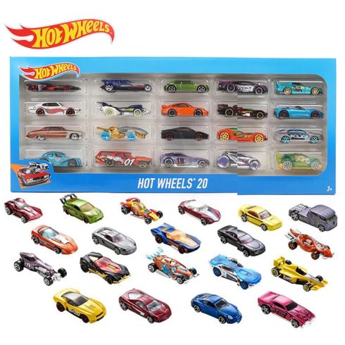 Mattel Hot Wheels 20 db-os Ajándék Kisautó Szett - Többszínű