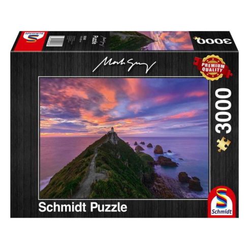 Schmidt Spiele Nugget Point világítótorony - 3000 darabos puzzle