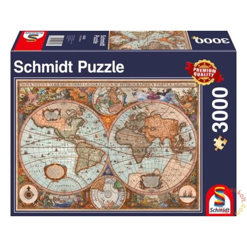 Schmidt Spiele Az antik világ - 3000 darabos puzzle