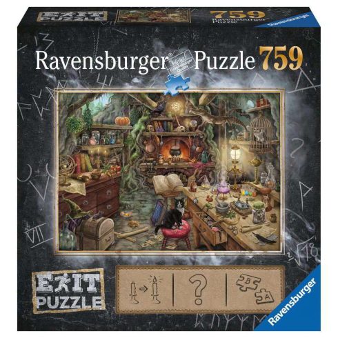 Ravensburger Puzzle - EXIT - Boszorkány konyhája - 759 darabos