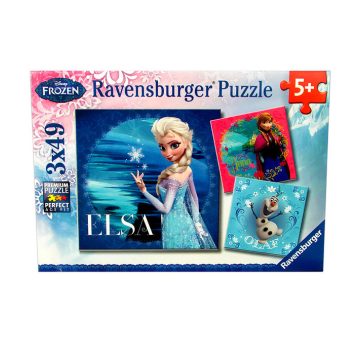   Ravensburger Disney hercegnők: Jégvarázs 3 x 49 db-os puzzle