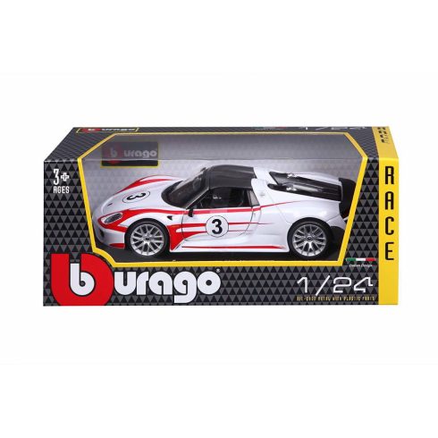 Bburago Porsche 918 Spyder modell 1:24