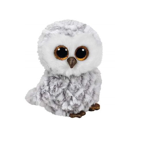 Ty Beanie Boos: Owlette bagoly plüss figura - 42 cm