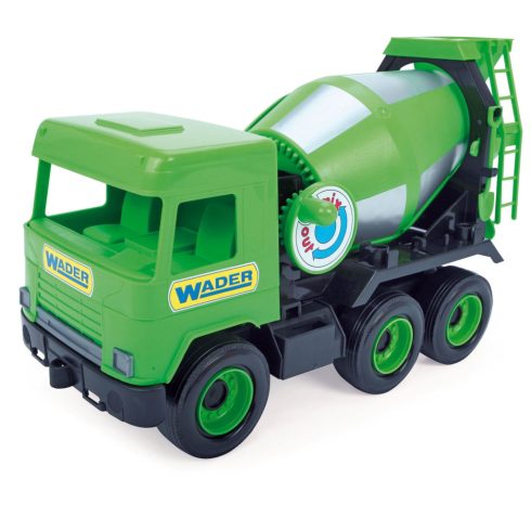 Wader Middle Truck: Betonkeverő autó 43cm - Zöld