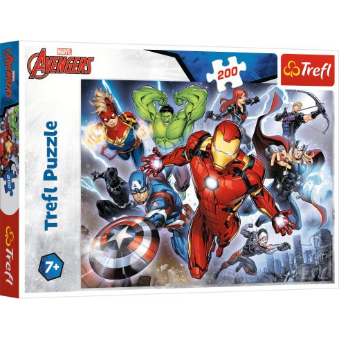 Trefl Marvel: Hatalmas Bosszúállók - 200 darabos puzzle