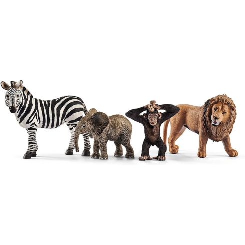 Schleich: Wild Life vadállatok készlet (4 darabos)