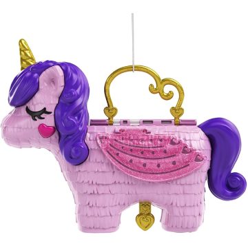 Mattel Polly Pocket Party Unikornis játékszett