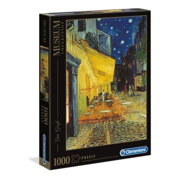   Clementoni Museum Collection: Vincent Van Gogh - Éjjeli kávézó - 1000 darabos puzzle