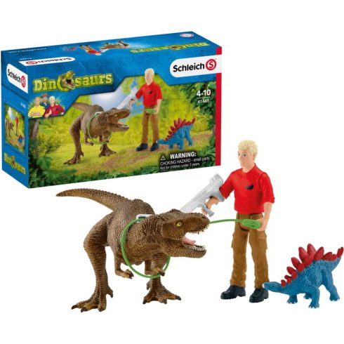 Schleich 41465 Dinoszaurusz támadás figurákkal