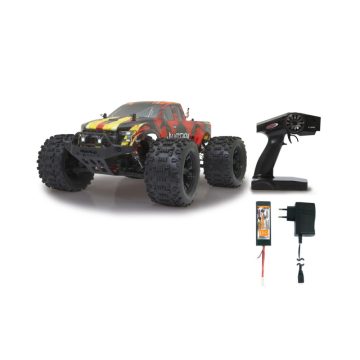   Jamara Nightstorm Monstertruck BL 4WD távirányítós autó (1:10) - Fekete/Narancs