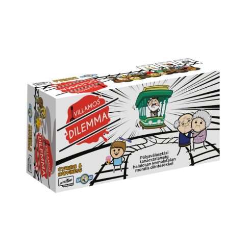 Villamosdilemma Társasjáték felnőtteknek