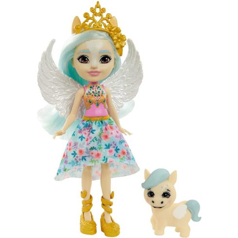 Mattel Enchantimals: Paolina baba és Pegasus lova figura