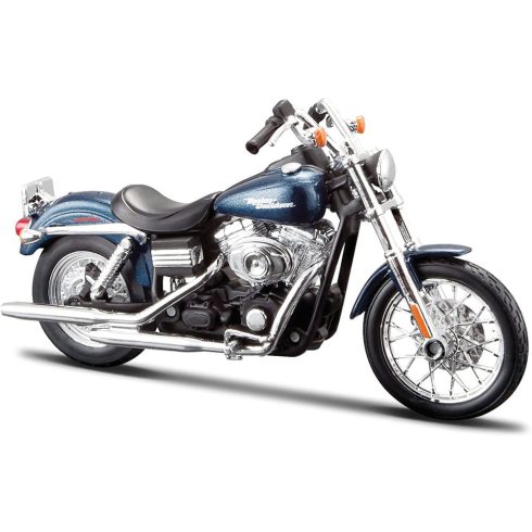 Maisto Harley-Davidson FXDBI Dyna Street Bob "06 motor fém modell (1:12)