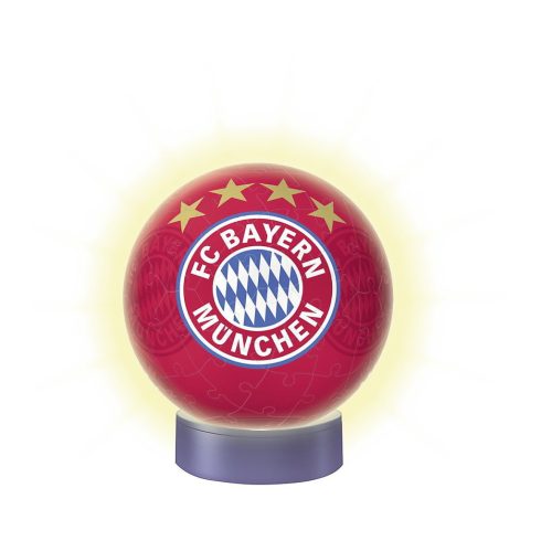 Ravensburger FC Bayern München labda 3D Puzzle LED fénnyel (72 darab)